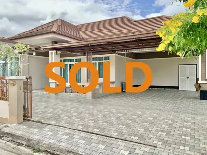 SOLD -  3 BEDROOM BUNGALOW HOME AT THE PALM PHALA BEACH, Ban Chang, with DOUBLE SIZE LOT - House - Phla - Phala, Ban Chang, Rayong
